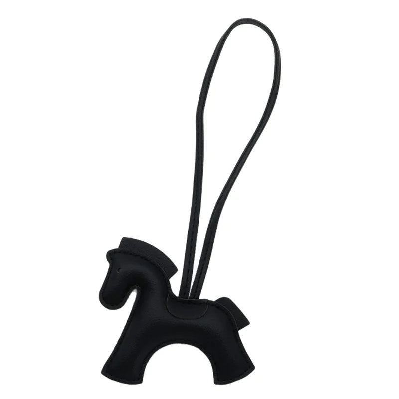 Fashion Bag Accessories Horse With Strings Rope Luxury Designer Strap Keychain Handbag Decoration 2025 New