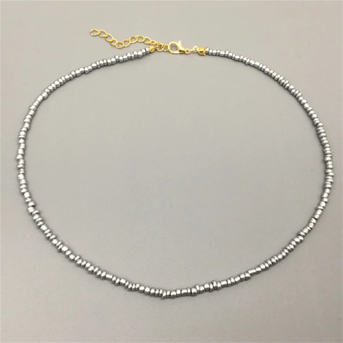 Handmade Necklace for Girl and Women Colorful Seed Beads Cute Romantic Choker Jewelry Gift Friend White Black Fashion Necklace