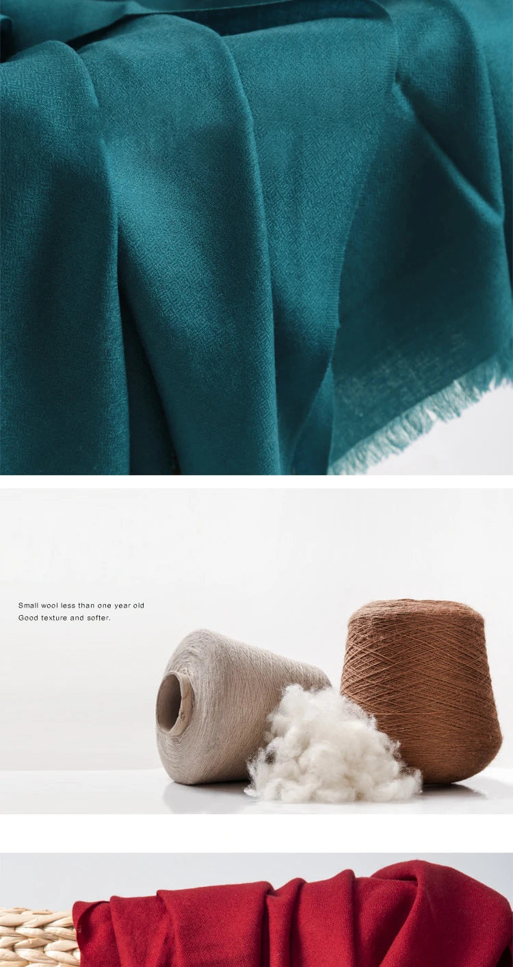 2024 Women Scarf Fashion  Luxury Brand  Winter  Women  Scarfs for Ladies Womens Coats Winter Scarves  Bufandas Invierno Mujer