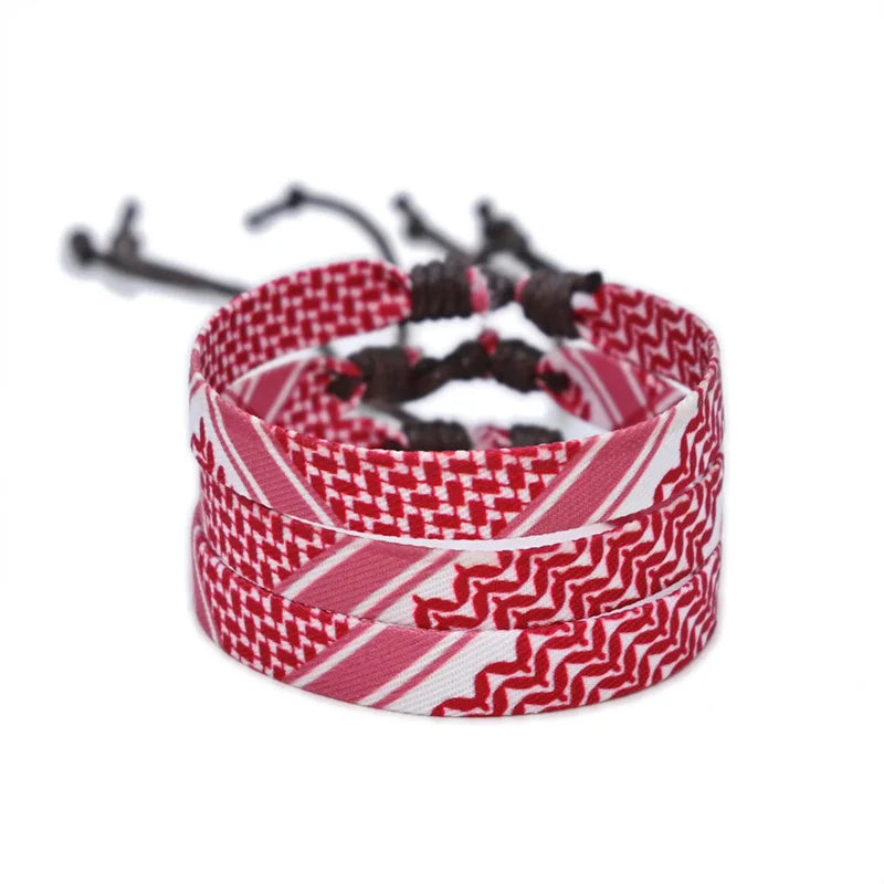 Braided Bracelets For Men And Women Personalized Fashion Jewelry Accessories Woven Handmade Bracelet Couple Gift Arabic New