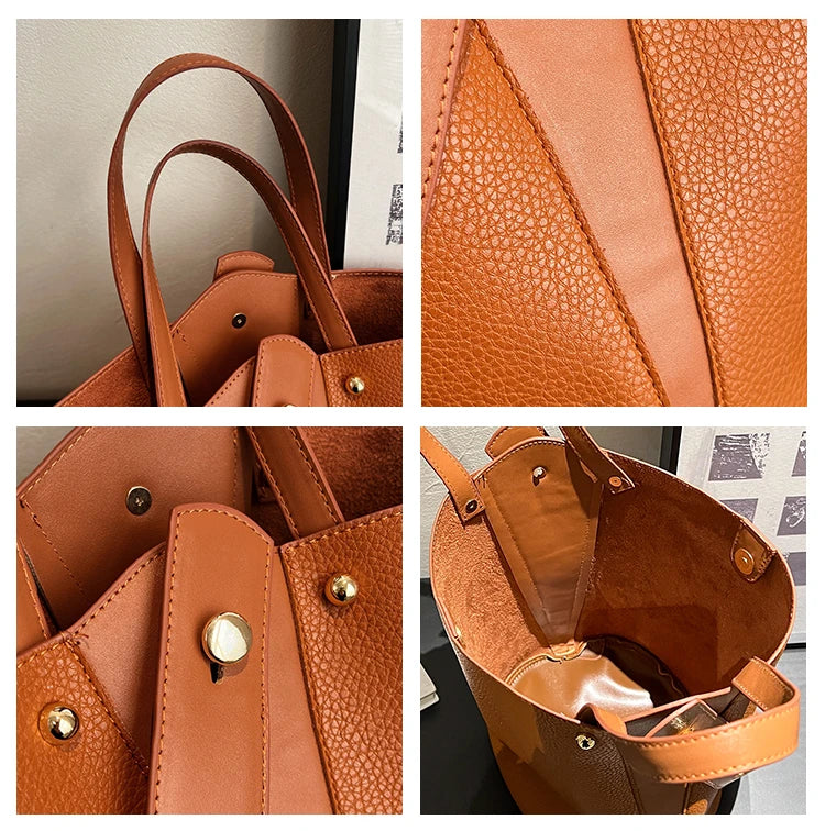 Fashion Trending Brand Luxury Designer Women Bags Female Handbags Solid Bucket Bag For Women 2023 Crossbody Shoulder Bags Totes