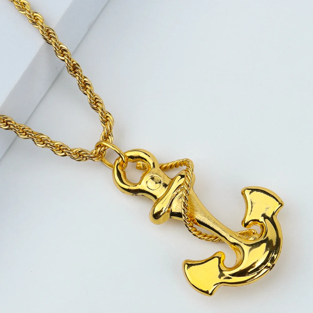 Fashion Necklace For Women Men Dubai Gold Color Jewelry Sets Couple Gift Daily Wear Party Holiday Jewelry Parent Child Set