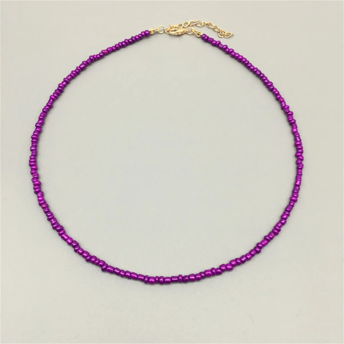 Handmade Necklace for Girl and Women Colorful Seed Beads Cute Romantic Choker Jewelry Gift Friend White Black Fashion Necklace