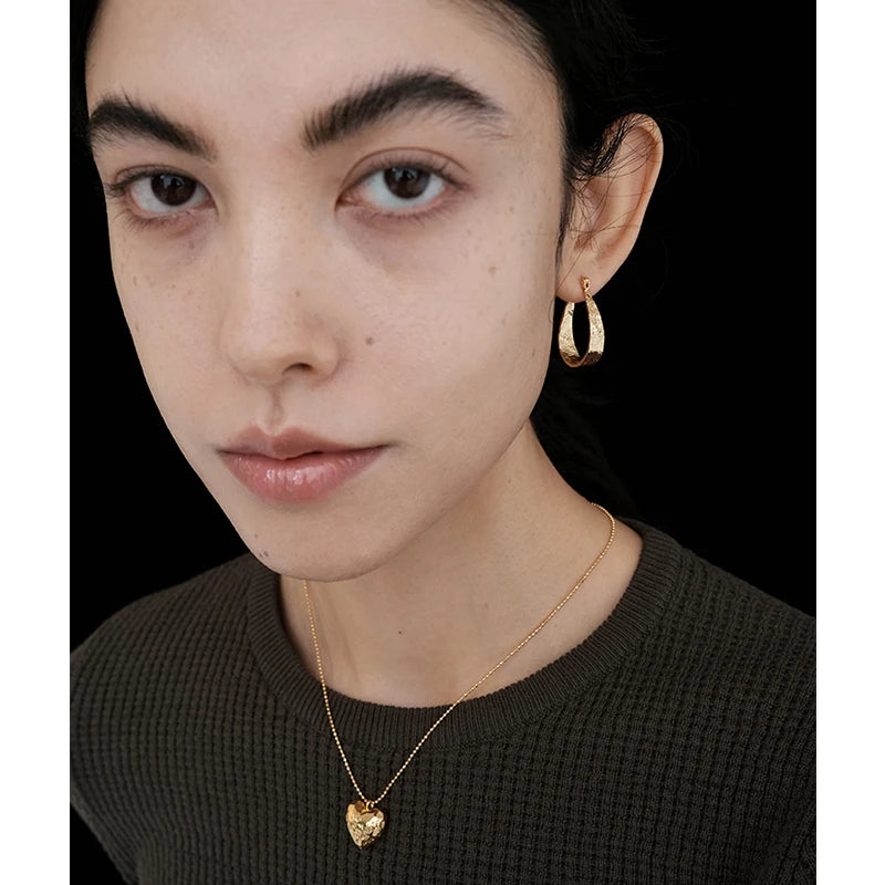 Earrings for Women Piercing Geometric Jewelry Woman Hoop Earring Gold Plated Bijouterie Female Hoops Fashion Piercin