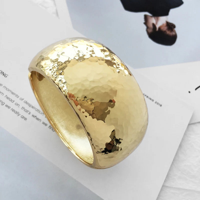 Mewanry Minimalist Wide Bracelets For Women Couples Classic Trendy Hip Hop Personality Handmade Birthday Jewelry Gifts Wholesale