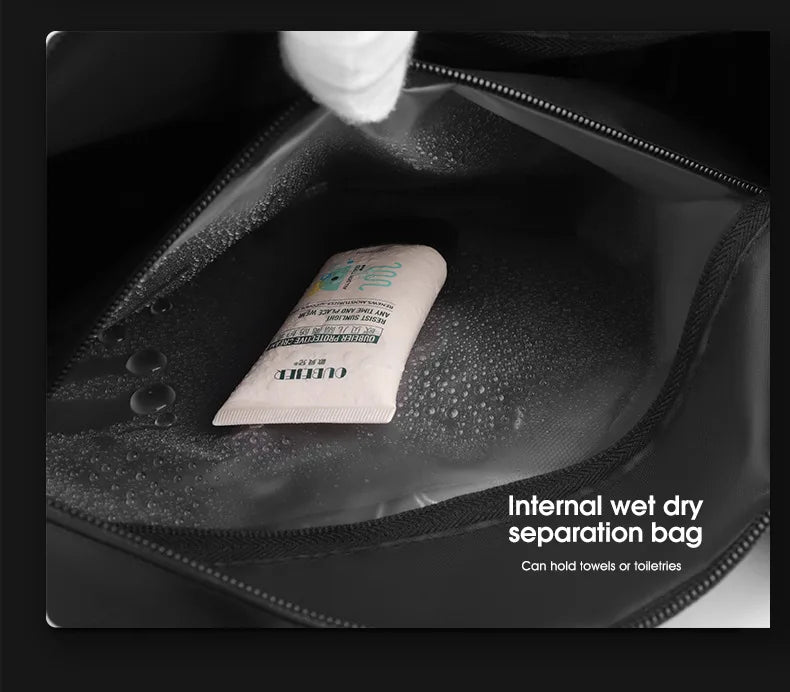 Fashion Travel Bags For Women Large Capacity Men's Sports bag Waterproof Weekend Sac Voyage Female Messenger Bag Dry And Wet