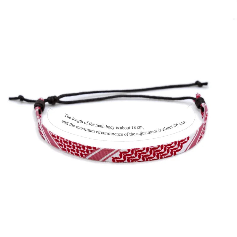 Braided Bracelets For Men And Women Personalized Fashion Jewelry Accessories Woven Handmade Bracelet Couple Gift Arabic New