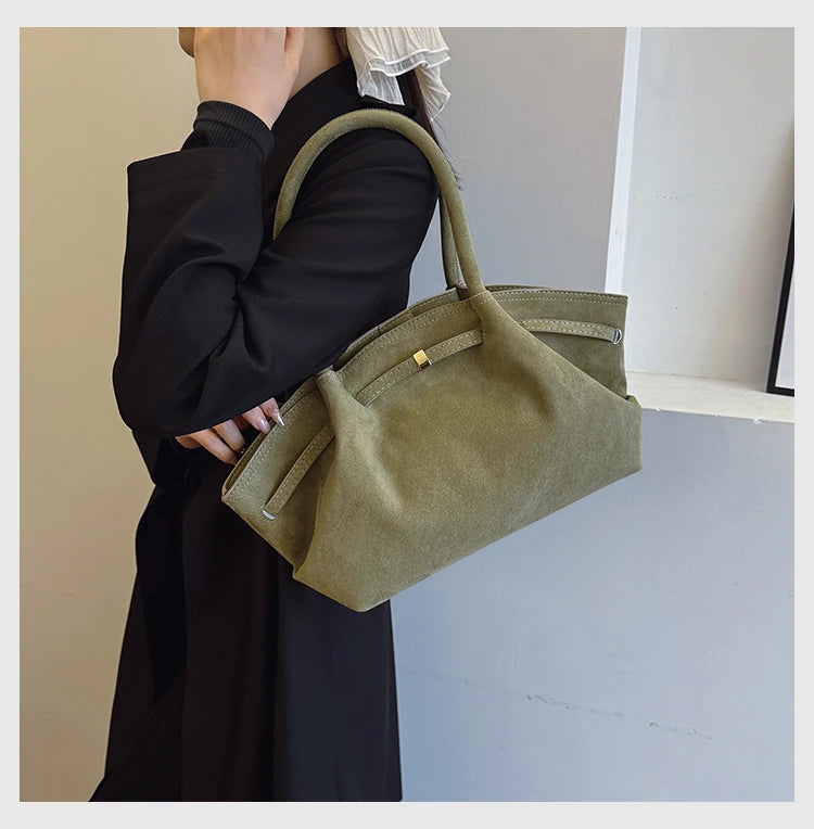 Fashion Large Capacity Tote Bag 2025 New Concise Versatile High Quality Women's Shoulder Bags Trend Commute Underarm Women's Bag