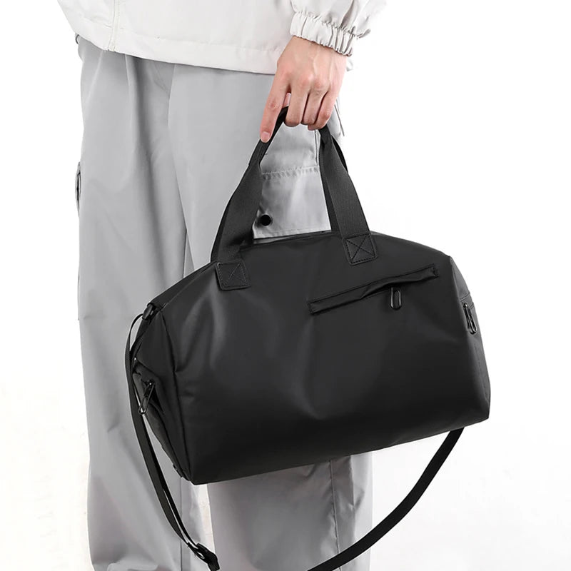 Fashion Travel Bags For Women Large Capacity Men's Sports bag Waterproof Weekend Sac Voyage Female Messenger Bag Dry And Wet