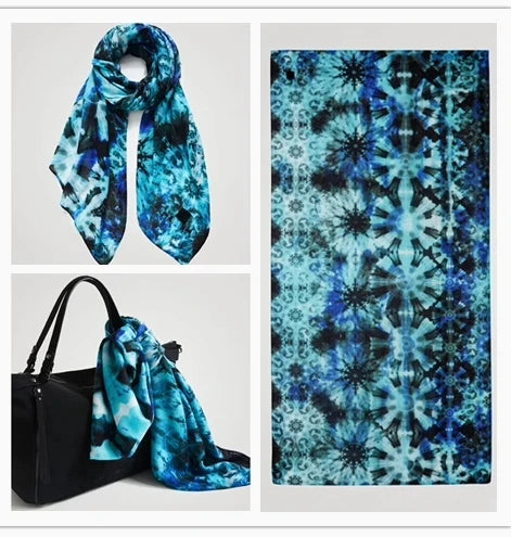 scarf  for woman brand luxury scarf elegant womens shawl silk scarves woman Autumn and winter classic print high-end scarf