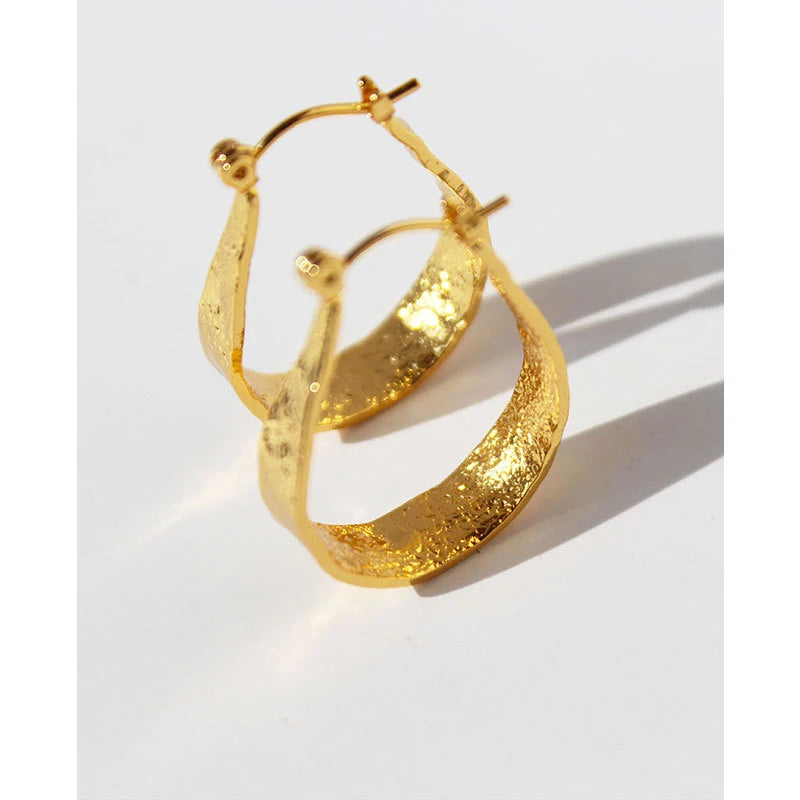 Earrings for Women Piercing Geometric Jewelry Woman Hoop Earring Gold Plated Bijouterie Female Hoops Fashion Piercin