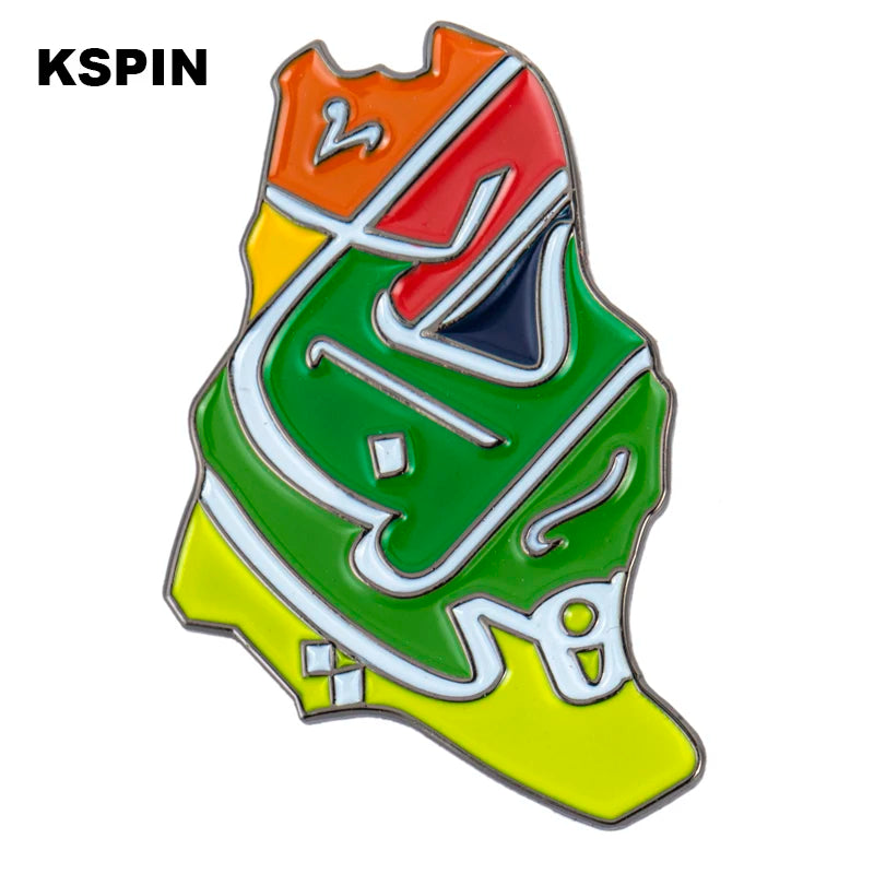 Saudi Arabia Flag Badge Brooch Natinal Lapel Pins Flag Lapel Pins Country Flag Badge