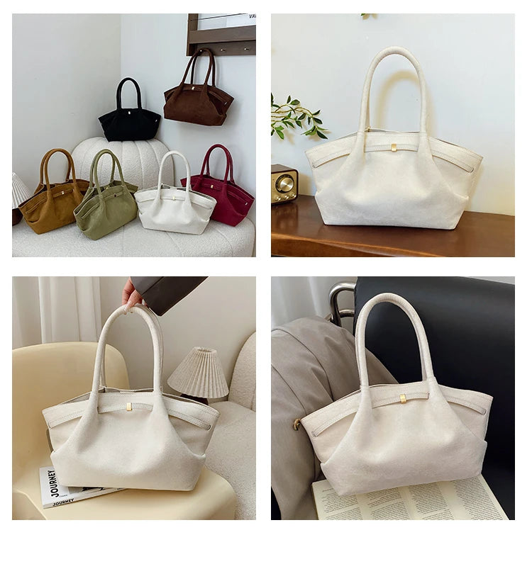 Fashion Large Capacity Tote Bag 2025 New Concise Versatile High Quality Women's Shoulder Bags Trend Commute Underarm Women's Bag