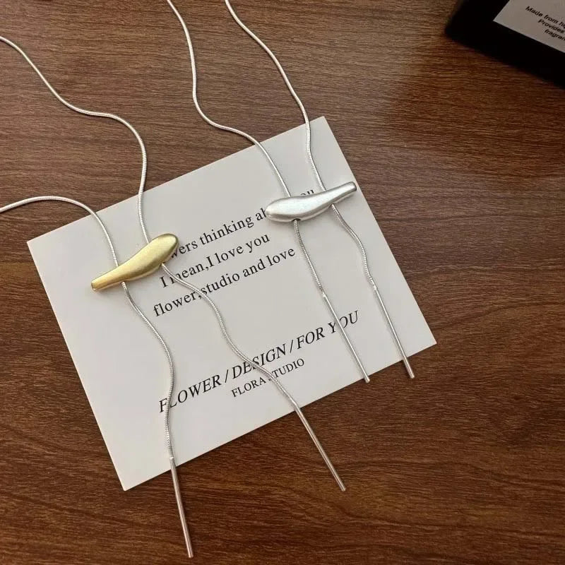 Fashion Necklace for Women Adjustable Geometric Simple Collares Para Mujer Elegant Retro Necklace Jewelry Accessories Gift