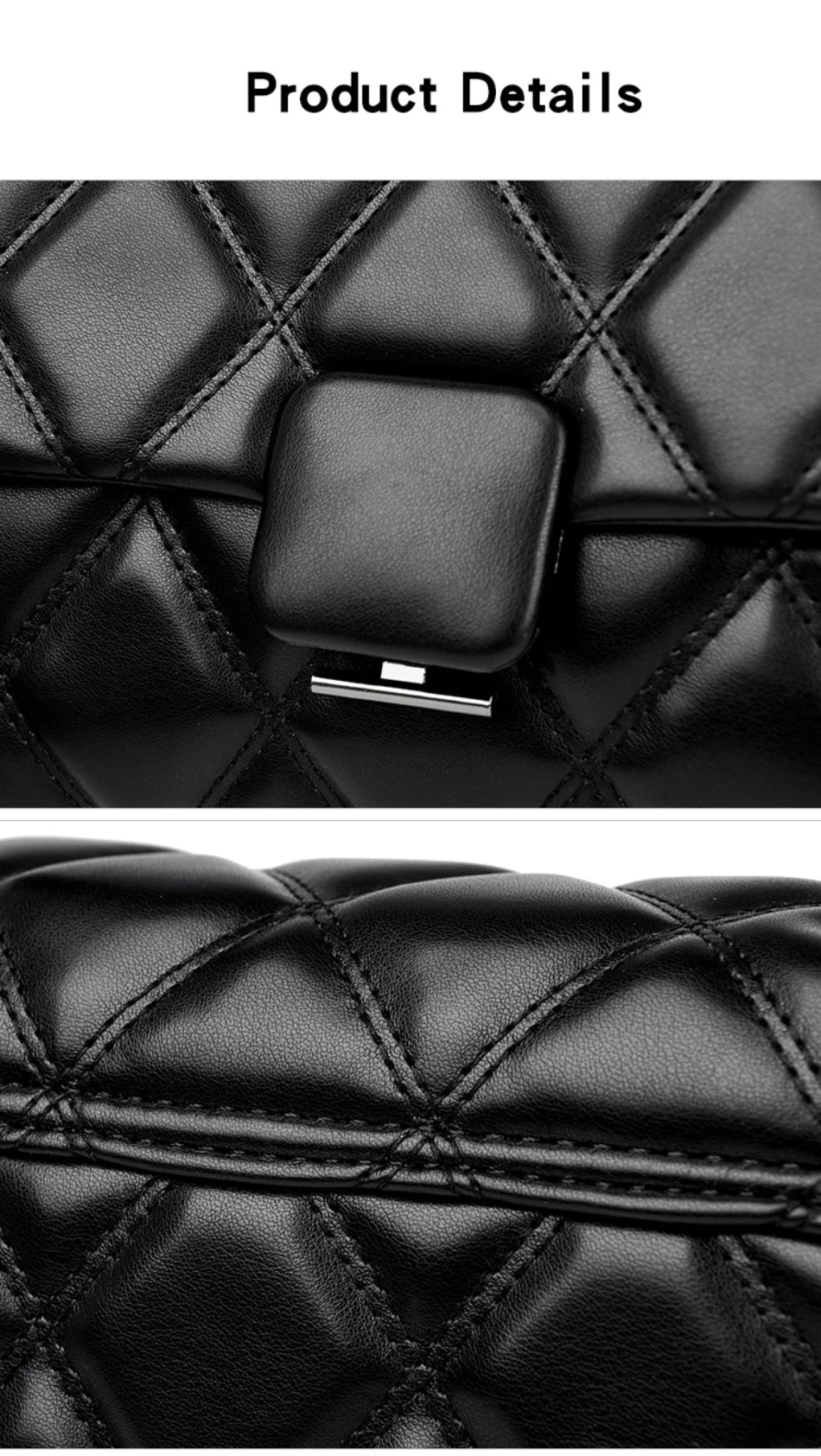 Fashionable Women Handbag Retro Trendy Women's Shoulder Bag High Quality Soft Leather Women's Square Bags Famous Designer Wallet