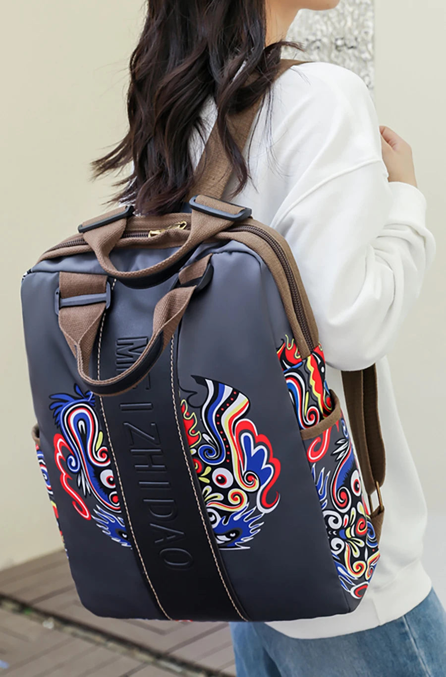 Fashion Designer Backpacks Female Canvas Bagpack Women Large Travel Bags School Backpack For College Students Shoulder Bag Sac