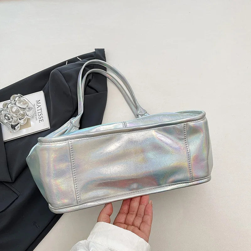 Fashion Leather Handbags for Women 2025 Luxury Handbags Women Bags Designer Large Capacity Tote Bag Shoulder Bags Sac a Main