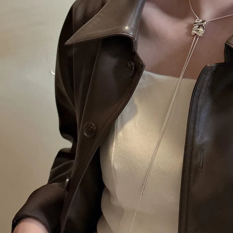 925 Sterling Silver Necklace For Women Adjustable Tassel Adjustable Necklace O-Chain Choker Necklaces Birthday Gift Chocker