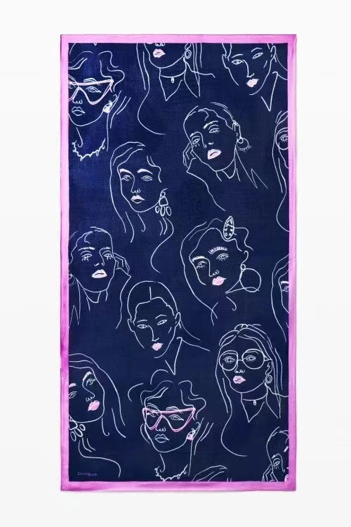 scarf  for woman brand luxury scarf elegant womens shawl silk scarves woman Autumn and winter classic print high-end scarf