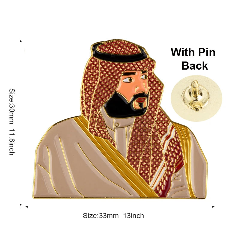 Saudi Arabia Flag Badge Brooch Natinal Lapel Pins Flag Lapel Pins Country Flag Badge