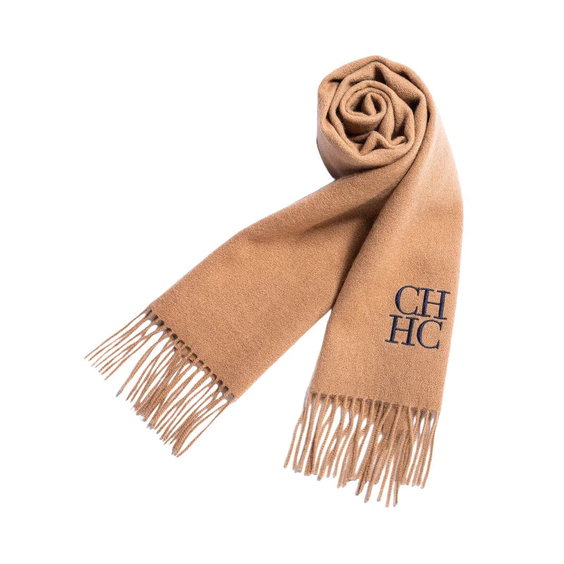 Fashion Men Women Scarf Warm Wool Comfortable Winter Scarf Unisex High Quality Neckerchief Brand Design Popular Couple Muffler