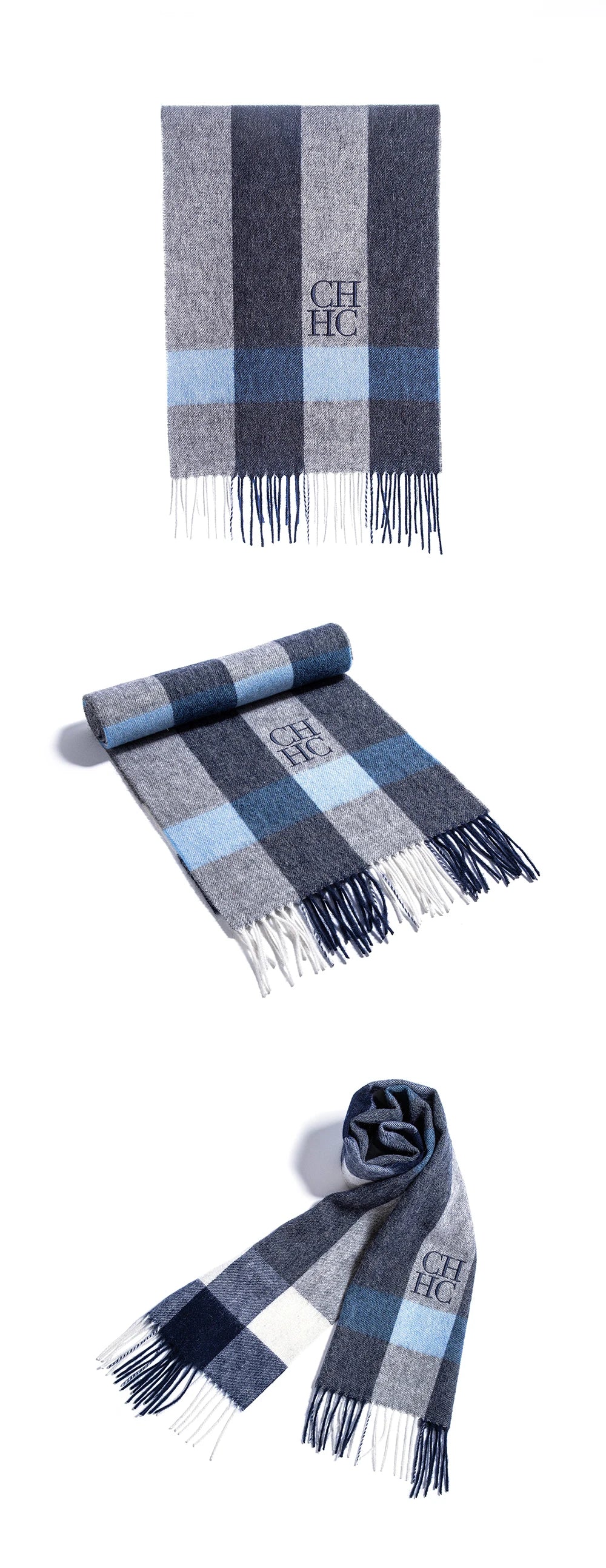 Fashion Men Women Scarf Warm Wool Comfortable Winter Scarf Unisex High Quality Neckerchief Brand Design Popular Couple Muffler