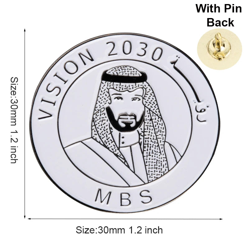 Saudi Arabia Flag Badge Flag Laple Pin Badges Flag Brooch