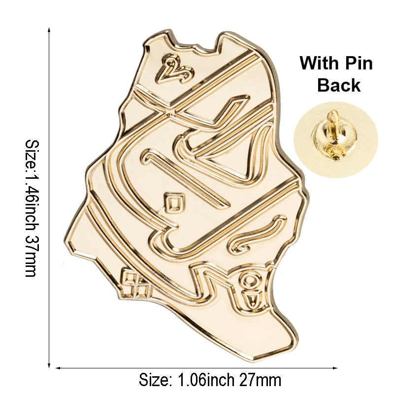 Saudi Arabia Flag Badge Flag Laple Pin Badges Flag Brooch