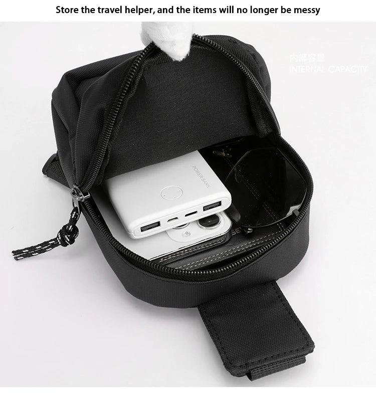 2023 Men's Bag Fashion Oxford Small Casual Men Mini Handbags Male Cross body Shoulder Messenger Bags For Men Purses and Handbags