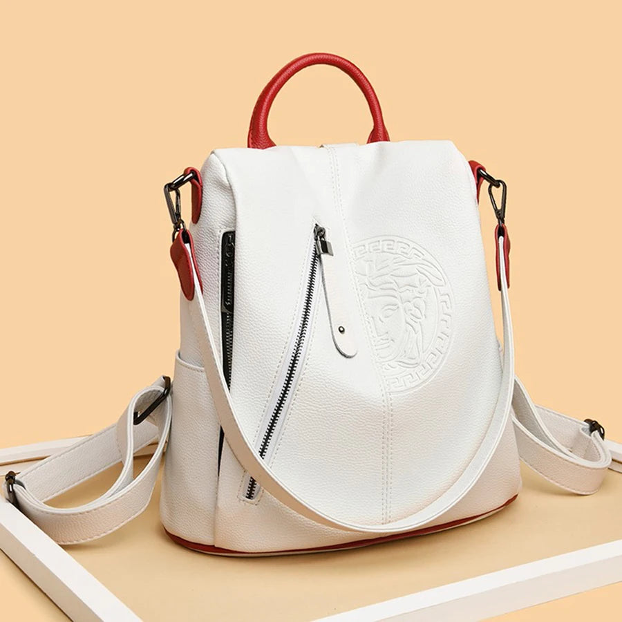 Fashion Backpack Women Casual Waterproof School Bags For Teenage Girl Multi Function Shoulder Bag New Travel Rucksack Knapsack