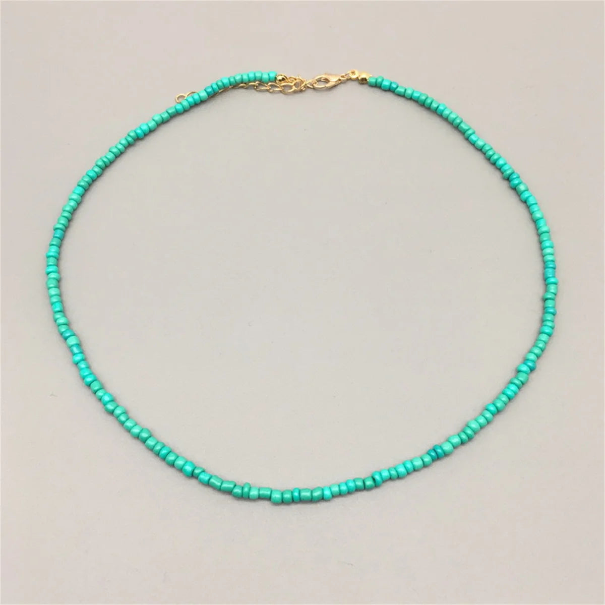 Handmade Necklace for Girl and Women Colorful Seed Beads Cute Romantic Choker Jewelry Gift Friend White Black Fashion Necklace