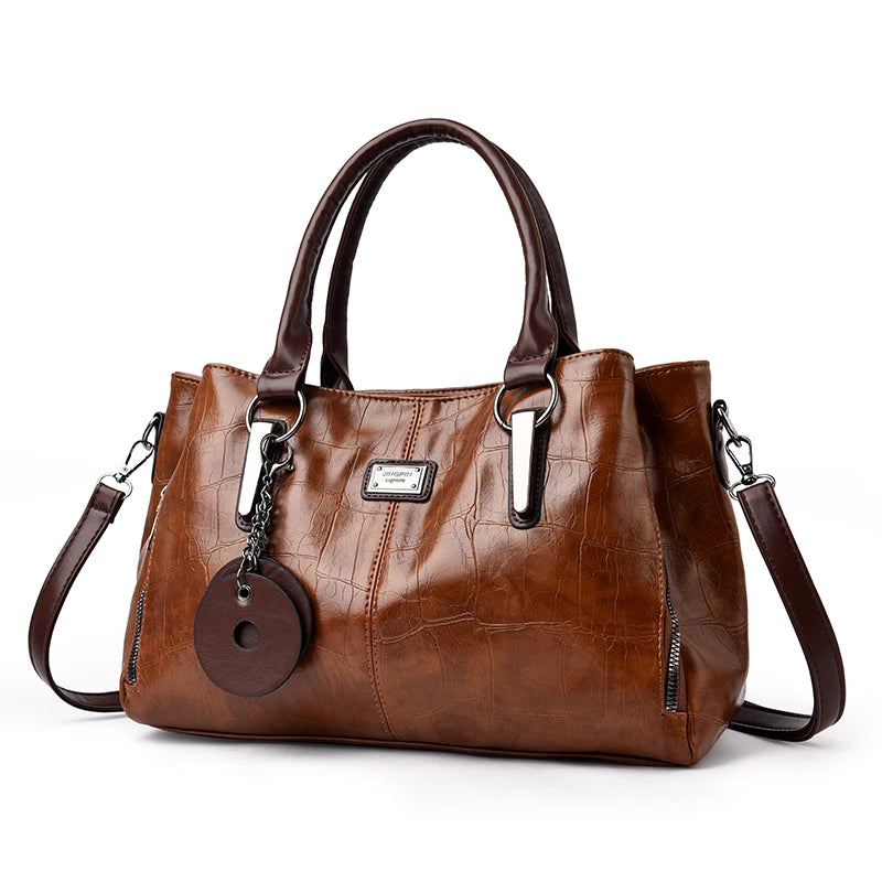 Fashion Women PU Leather Handbags Tote Bags High Quality Ladies Shoulder Messenger Bags Casual Female Crossbody Bags for Women