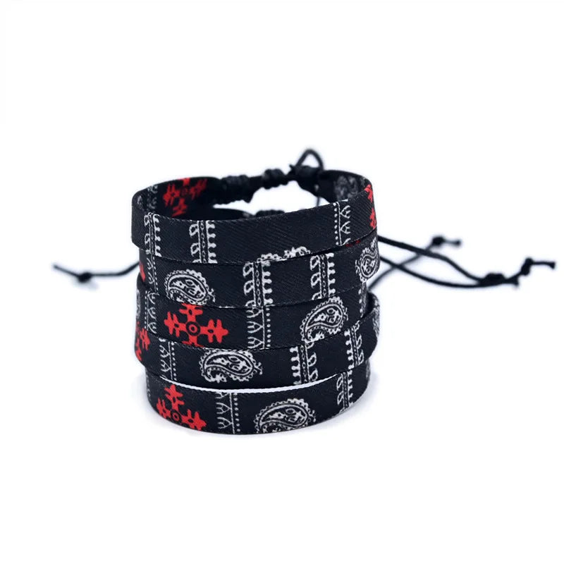 Braided Bracelets For Men And Women Personalized Fashion Jewelry Accessories Woven Handmade Bracelet Couple Gift Arabic New