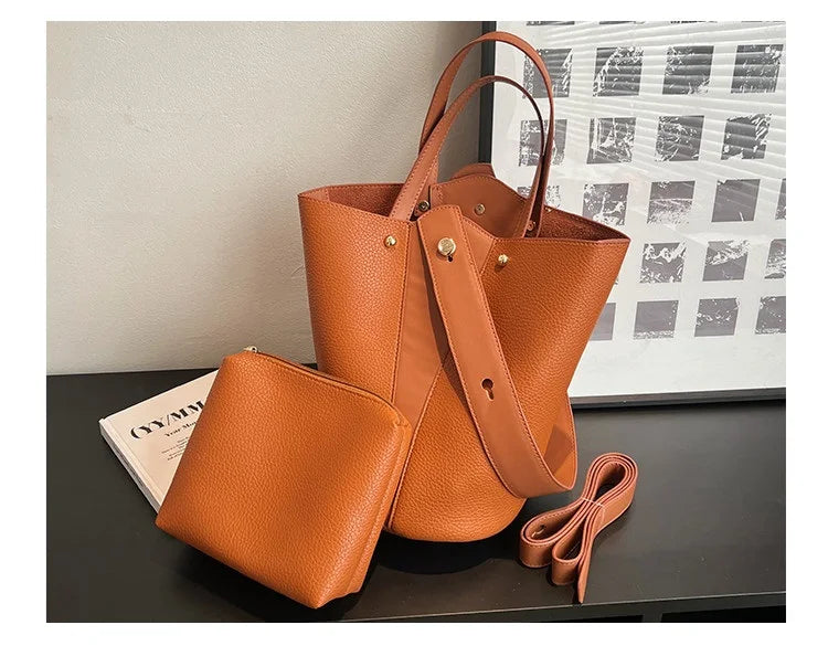 Fashion Trending Brand Luxury Designer Women Bags Female Handbags Solid Bucket Bag For Women 2023 Crossbody Shoulder Bags Totes