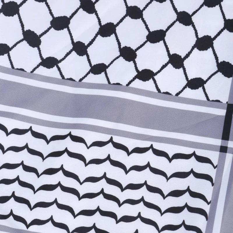 Scarves Wraps Scarf Fashion Women Men Arab Shemagh Keffiyeh Palestine Scarf Dropship