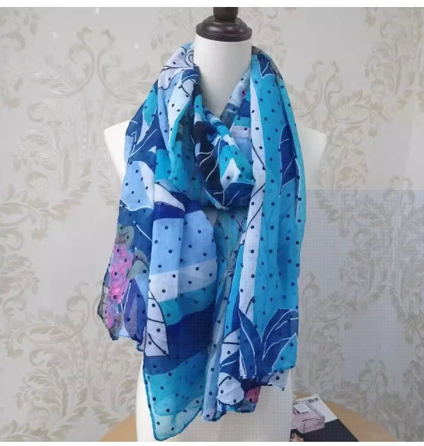 scarf  for woman brand luxury scarf elegant womens shawl silk scarves woman Autumn and winter classic print high-end scarf