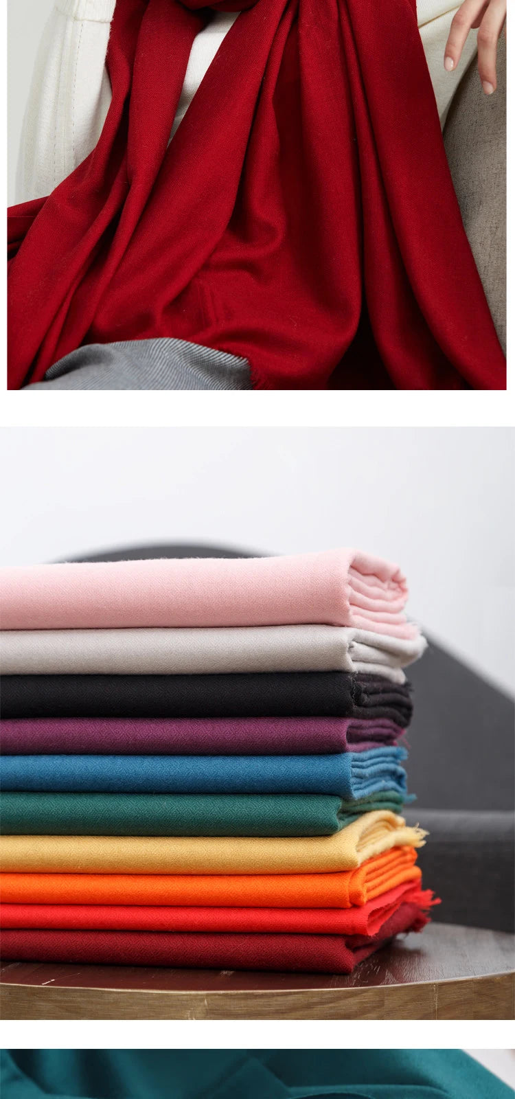 2024 Women Scarf Fashion  Luxury Brand  Winter  Women  Scarfs for Ladies Womens Coats Winter Scarves  Bufandas Invierno Mujer