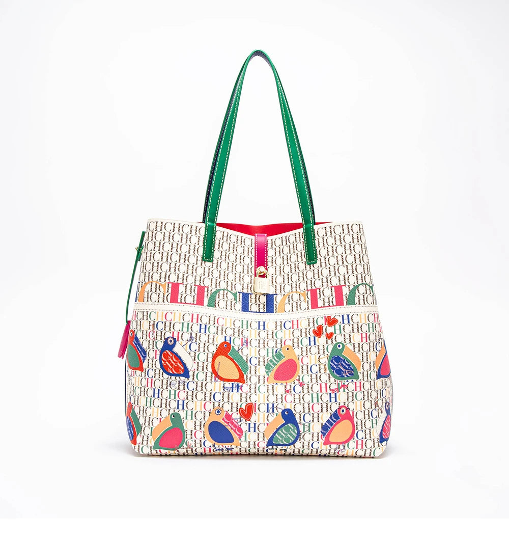 Women's Work 2024 Seasons New Leisure Personalized Tote Bag Fashion Underarm Bag Retro Large Capacity Shoulder Bag