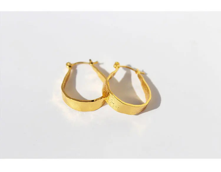 Earrings for Women Piercing Geometric Jewelry Woman Hoop Earring Gold Plated Bijouterie Female Hoops Fashion Piercin