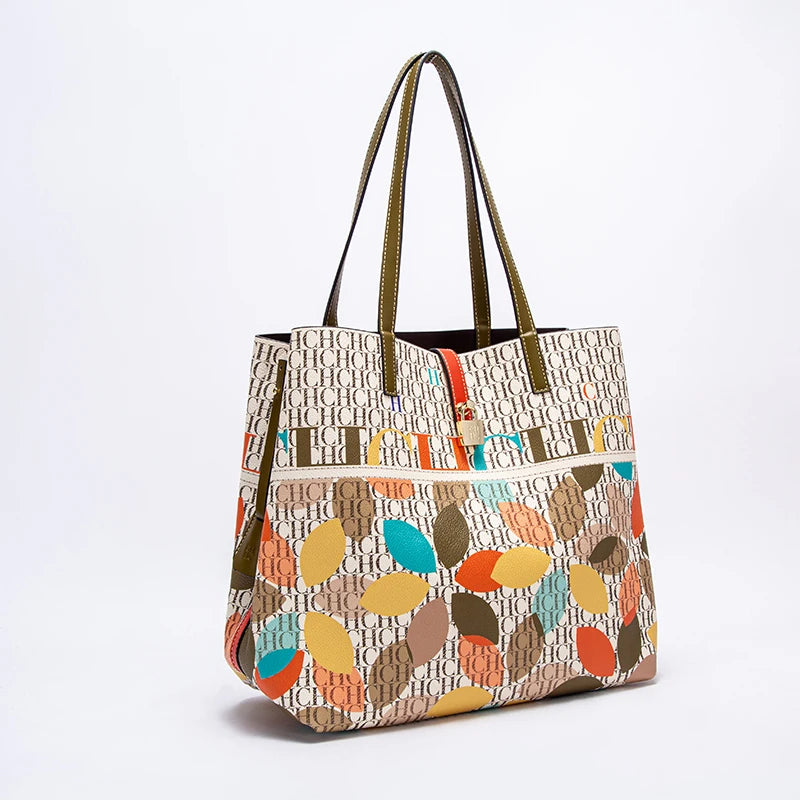 Women's Work 2024 Seasons New Leisure Personalized Tote Bag Fashion Underarm Bag Retro Large Capacity Shoulder Bag