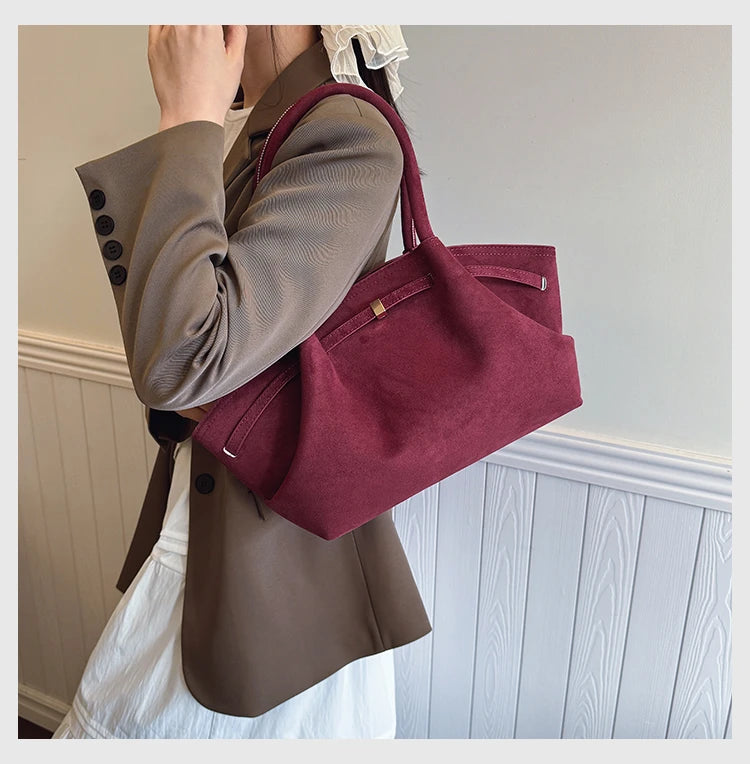 Fashion Large Capacity Tote Bag 2025 New Concise Versatile High Quality Women's Shoulder Bags Trend Commute Underarm Women's Bag