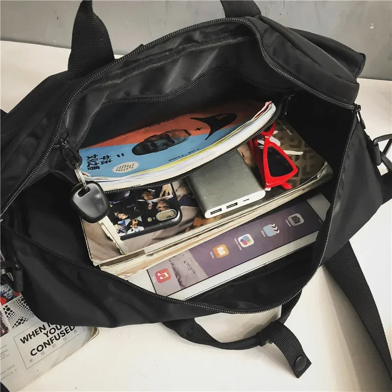 Fashion Travel Bags Men Nylon Travel Weekend Cabin Tote Bag Handbag Nylon Waterproof Shoulder bag Men Weekend Gym sac male bolso
