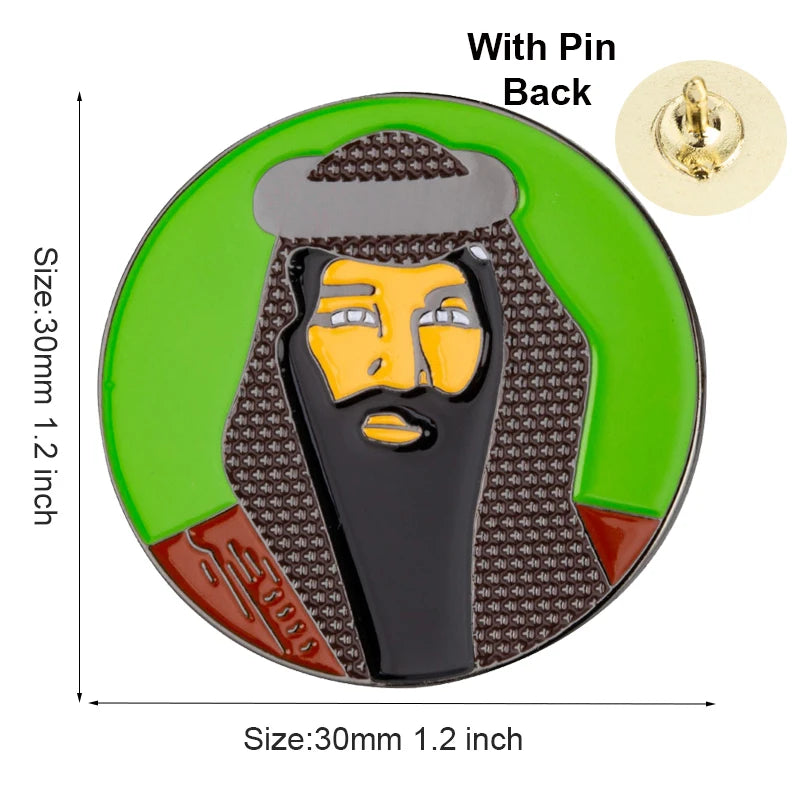 Saudi Arabia Flag Badge Brooch Natinal Lapel Pins Flag Lapel Pins Country Flag Badge