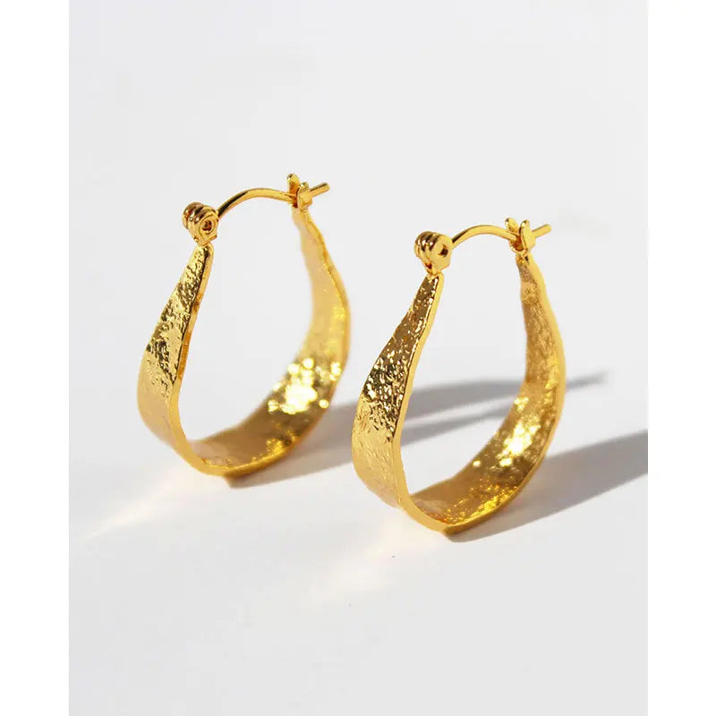 Earrings for Women Piercing Geometric Jewelry Woman Hoop Earring Gold Plated Bijouterie Female Hoops Fashion Piercin