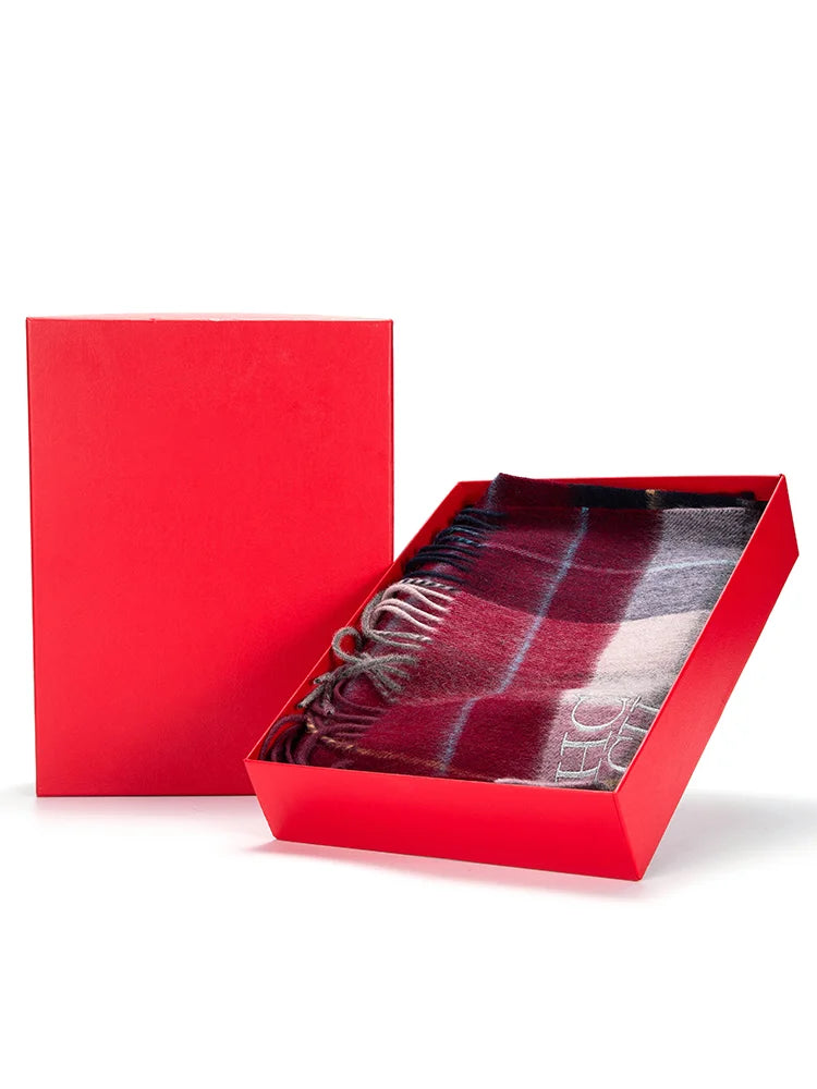 Fashion Men Women Scarf Warm Wool Comfortable Winter Scarf Unisex High Quality Neckerchief Brand Design Popular Couple Muffler