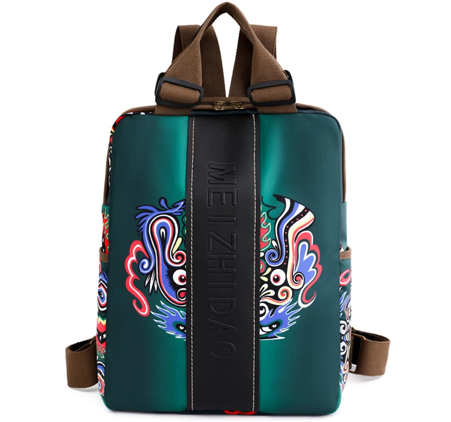 Fashion Designer Backpacks Female Canvas Bagpack Women Large Travel Bags School Backpack For College Students Shoulder Bag Sac