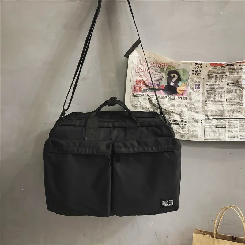 Fashion Travel Bags Men Nylon Travel Weekend Cabin Tote Bag Handbag Nylon Waterproof Shoulder bag Men Weekend Gym sac male bolso