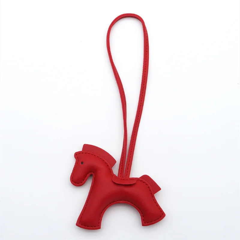 Fashion Bag Accessories Horse With Strings Rope Luxury Designer Strap Keychain Handbag Decoration 2025 New