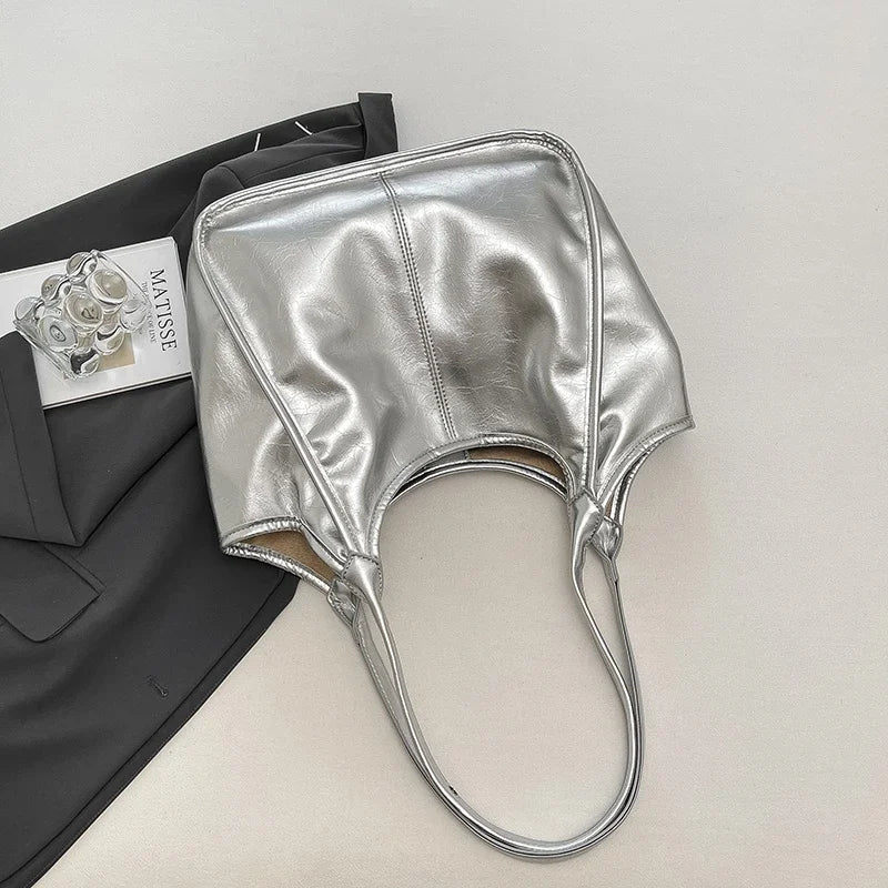 Fashion Leather Handbags for Women 2025 Luxury Handbags Women Bags Designer Large Capacity Tote Bag Shoulder Bags Sac a Main