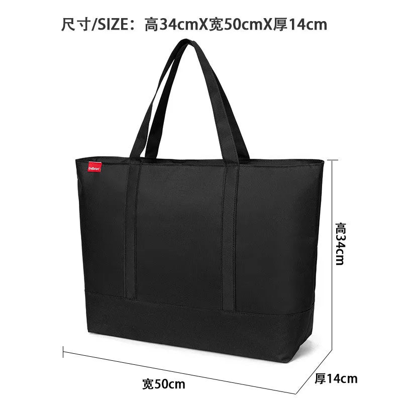 Men's Handbag Japanese Tote Oxford Cloth Fashion Shoulder Bags for Man 2026 Luxury Designer Large Student Black Male Casual Hand